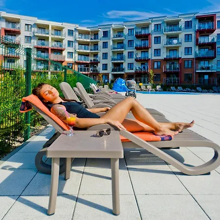 Aqua Beach#pool#sauna#jacuzzi No Limit Kolobřeh