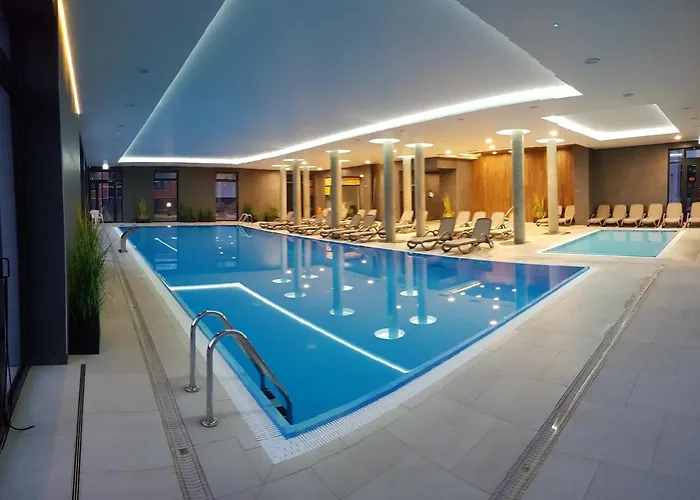 Aqua Beach#pool#sauna#jacuzzi No Limit Apartament *